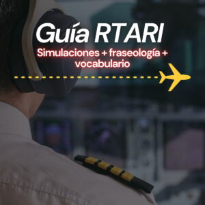Guía RTARI con audios, fraseología y vocabulario para pilotos